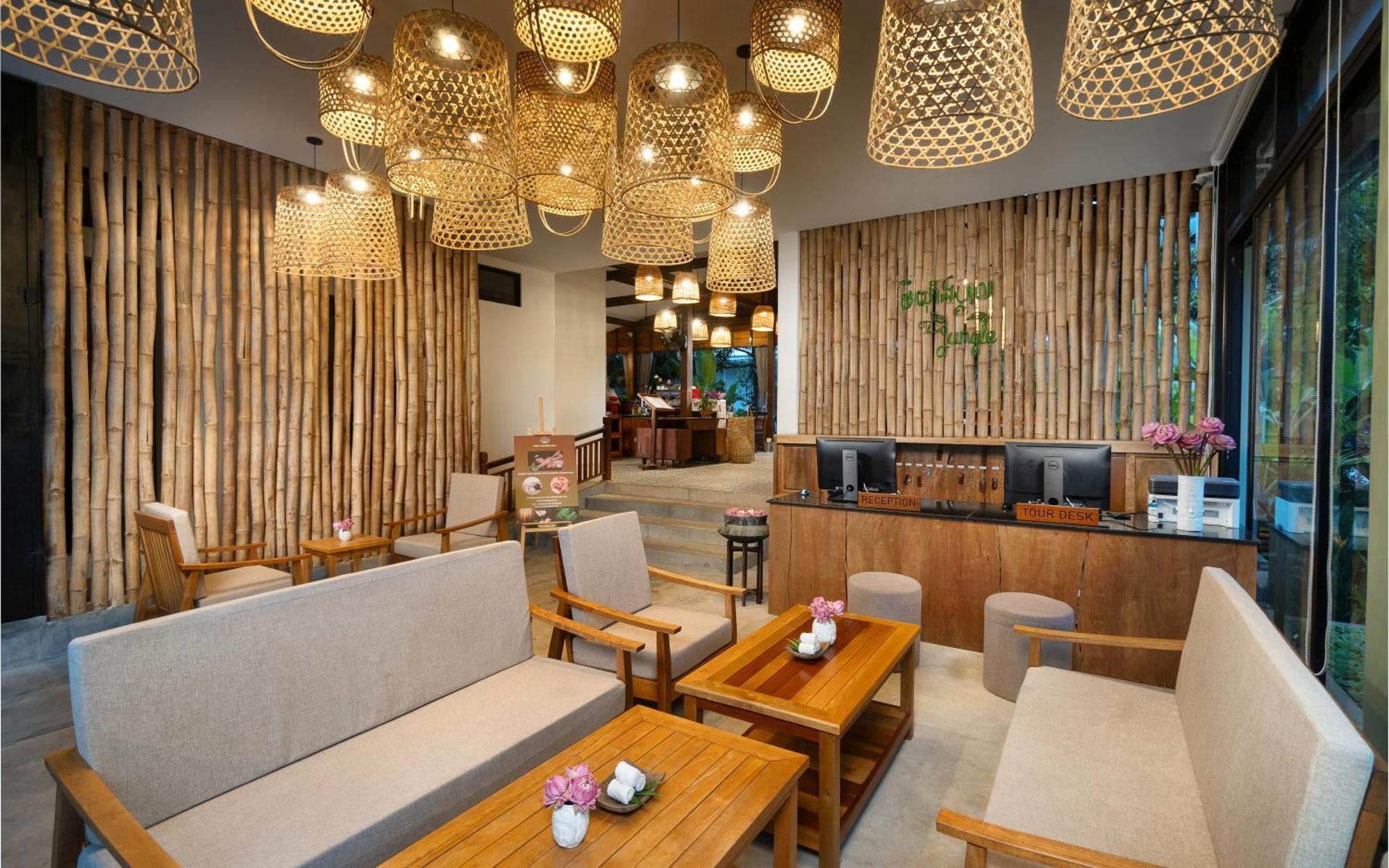The Jungle Hotell Siem Reap Exteriör bild